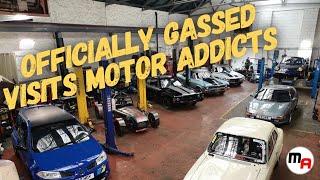 OFFICIALLY GASSED visits Motor Addicts - Behind The Scenes