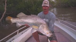 Runoff Barramundi Fishing in the NT with Sicario Soft Plastic Lures