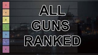 Battlefield 4 - Gun Tier List #battlefield #tierlist