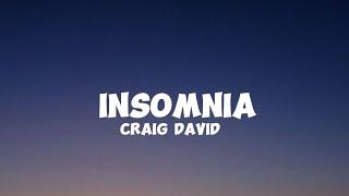 Craig David - Insomnia ( cover song with lyrics video)