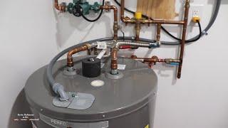 radiant floor heat small hot water tank