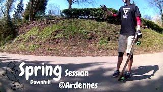 Spring downhill session @Ardennes