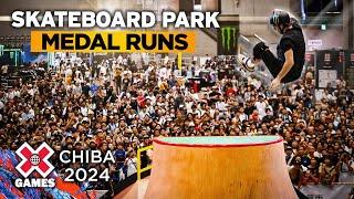 Men’s Skateboard Park: Top 3 Runs | X Games Chiba 2024