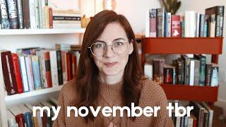 let's pick my NOVEMBER TBR! ️ a "tiny" TBR