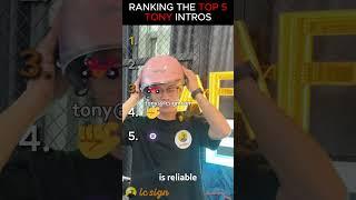 Ranking The Top 5 Tony Intros!