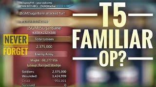 Lords Mobile - T5 Familiar are OP!