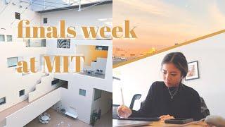 finals week at MIT | junior year vlog 