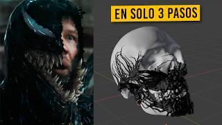 Como hacer el efecto de VENOM en ¡BLENDER!