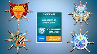 KNIFE HIT | ICE AGE CHALLENGE | ALL BOSSES