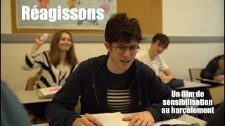 Réagissons, film de sensibilisation au harcèlement scolaire de Léo Montibus, lycée Turgot, Limoges