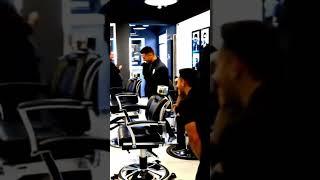 Cristiano Ronaldo's Barber Shop Adventure | Fun Animated Cartoon#cristianoronaldo #trendingshorts