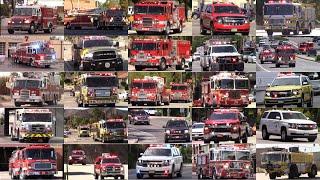 *200+ Response Videos!* Fire Trucks, Ambulances, and Police Cars responding compilation best of 2022