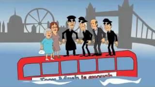 On the buses cartoon
