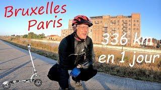 Bruxelles-Paris en Dualtron Raptor 336km en 1 jour