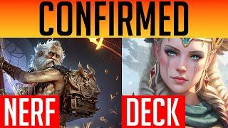 NERFS & FREYA DECK INFO CONFIRMED! | Raid: Shadow Legends