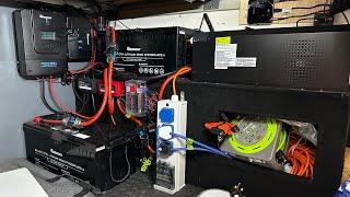 My Renogy Off Grid Campervan Electrical Setup