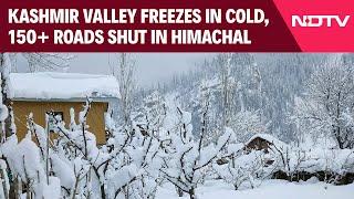 Himachal Pradesh Weather | North India Freezes as Snowfall Closes Over 150 Roads in Himachal