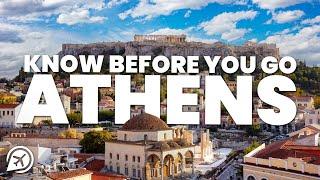 THINGS TO KNOW BEFORE YOU GO TO ATHENS