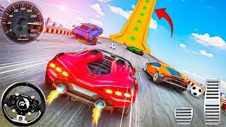 Impossible Mega Ramp GT Car 3D - Ramp Car Stunts Racing Game - Android Gameplay #1