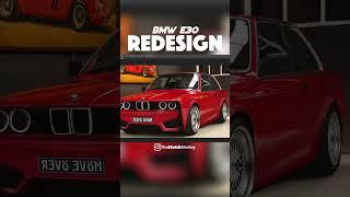BMW E30 but with a modern touch