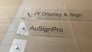 Acrylic Directory Signs