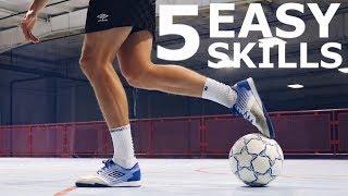 5 Easy Tight Space Dribbling Skills To Beat Defenders | Easy Dribbling Skills Tutorial