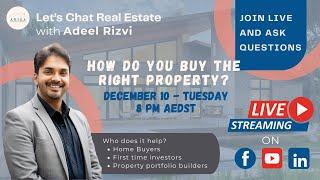 Let’s Chat Real-Estate: How you can buy the right property like Norale?