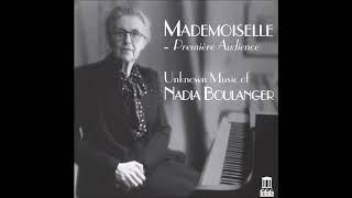 Boulanger Nadia - 3 Pieces for Organ: No 3.  Improvisation (1911)