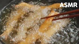 [ASMR] 새우튀김 튀기는 소리 | 잠 오는 소리 | Shrimp frying sound ASMR