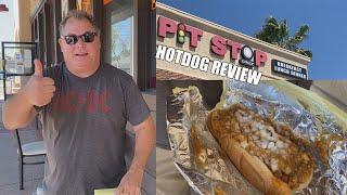Hot Dog Review - Pit Stop Diner - Oceanside, CA