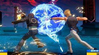 KOF-XV：草薙京“百八十二式”VS各种大招，后手出招胜多负少 ？【单机王子】
