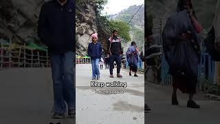 Keep walking no matter what... life is a journey #travelvlog #kedarnath #shortsvideo