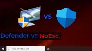 Malware vs Antivirus (NoEscape vs Defender)