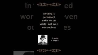 Charlie Chaplin Quotes || Beautiful Words For Beautiful Life || #shorts #shortsvideo #youtubeshorts