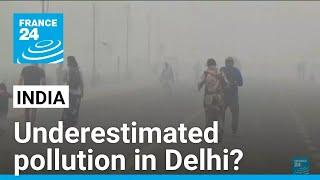 In Delhi, pollution is at its peak but may have been underestimated, a study says • FRANCE 24