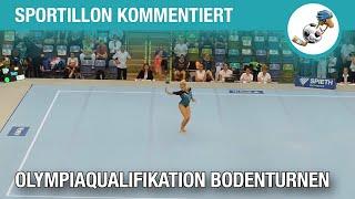Sportillon Live: Olympiaqualifikation Bodenturnen