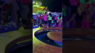 Carnival Radiance 80s deck party March 5 2025 #carnival #carnivalcruiseline #carnivalcruise