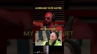 Breakdown of the average Tate hater