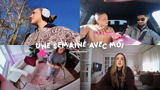 UNE SEMAINE PRODUCTIVE AVEC MOI entre resto, lecture, création de contenu et rendez-vous