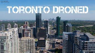 [4K] AERIAL VIEW TORONTO | ONTARIO | CANADA