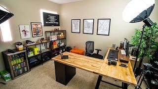 Upgrading My DREAM Home Office & Desk Setup | Sony Fx3 Vlog