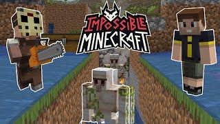 The IMPOSSIBLE Iron Farm! | Impossible Minecraft - Episode 2