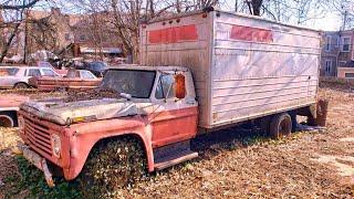 Will It Run? 1971 Ford F600 Stick Shift U-HAUL Truck - NNKH