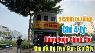 Nhà ngộp khu đô thị Five Star Eco City chính chủ thương lượng | KDT Năm Sao Đinh Đức Thiện