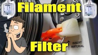 Custom 3D Printer Filament Cleaner Helps Stop Jams! #JerryRigged - @Barnacules