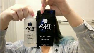 BLEACHING & TONING MY HAIR WITH SPLAT