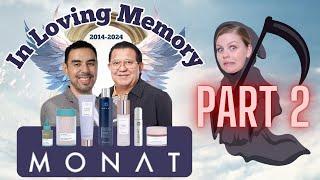 THE DEATH OF MONAT: PART 2 | Leaked screenshots, alleged bouncing checks, and unhinged live streams