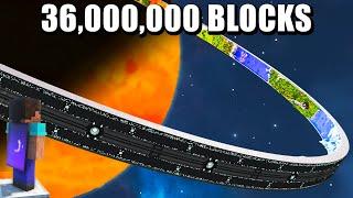 How I Built A RINGWORLD MEGA STRUCTURE In Minecraft