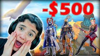 Every death i buy a NEW SKIN! (creative destruction)