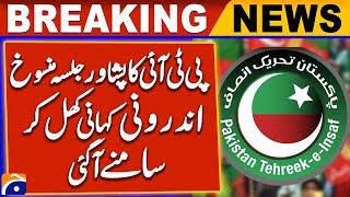 PTI Peshawar Jalsa Latest News - PTI Power Show - Imran Khan Latest News